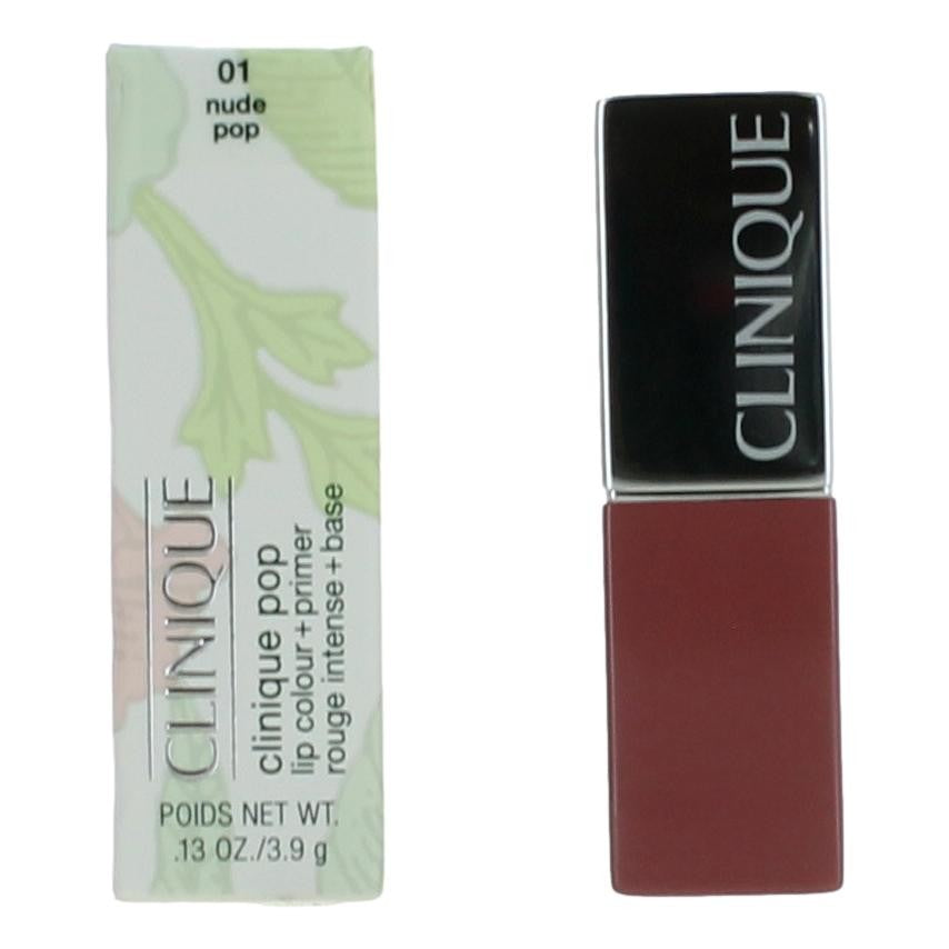 Photo of Clinique Pop by Clinique, .13 oz Lip Colour + Primer- 01 Nude Pop